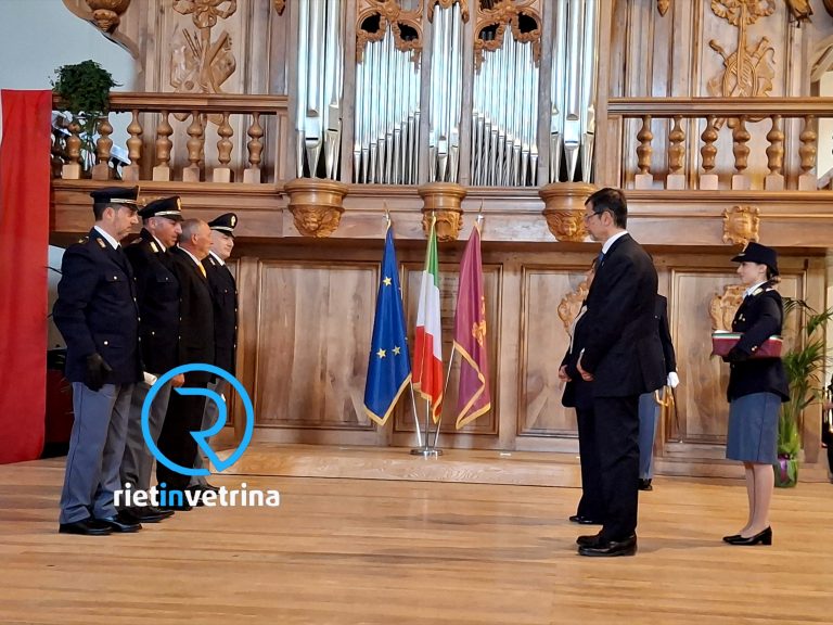 174° anniversario della Polizia di Stato di Rieti – I PREMIATI