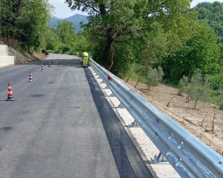 Riaperta la SP46 Tancia zona Montopoli di Sabina