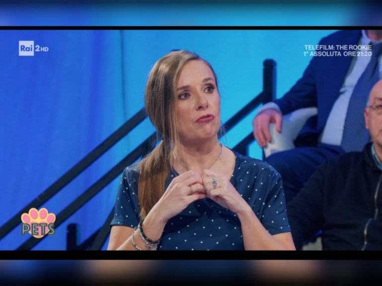 A Pets su RAI 2 ospite la veterinaria reatina Chiara Boncompagni