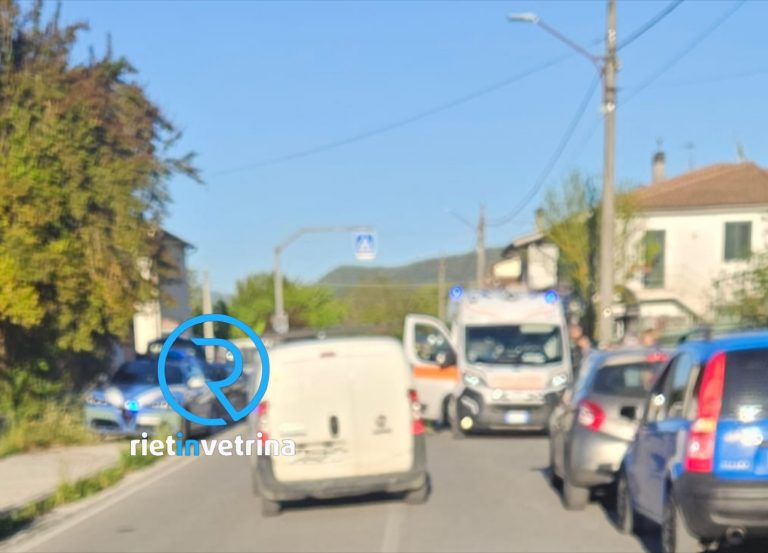 Incidente stradale per un motociclista a Piani Sant’Elia