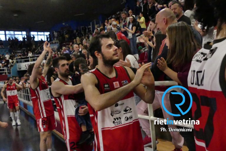 La Sebastiani Rieti si prende i playoff per il terzo anno di fila