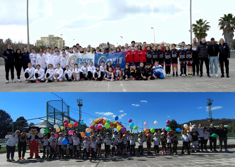 Giovani, musica e pattini: il Papini si riempie di energia con la ASD Rieti in Line