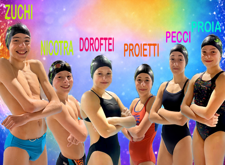 Finali regionali di nuoto Esordienti A, il Club Nuoto Rieti pronto a lasciare il segno