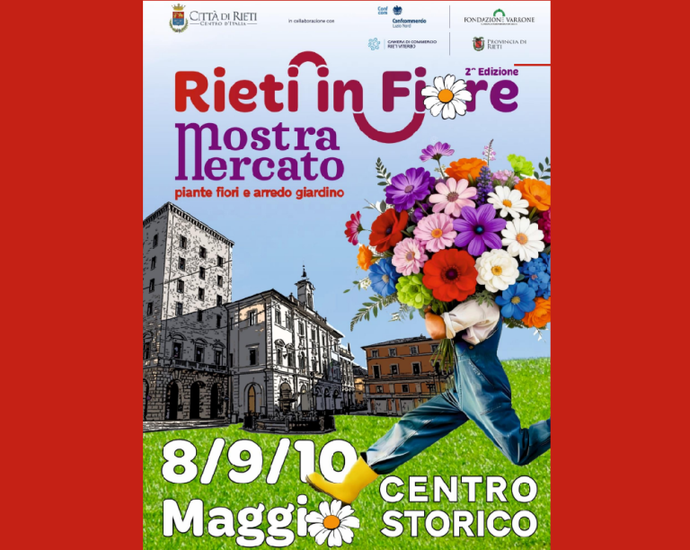 “Rieti in Fiore” sta tornando! Partecipare come espositore è semplice