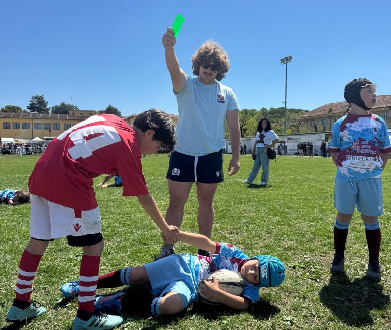 Più di 600 giovani rugbisti hanno animato il campo Fulvio Iacoboni per il XXI Memorial Carucci