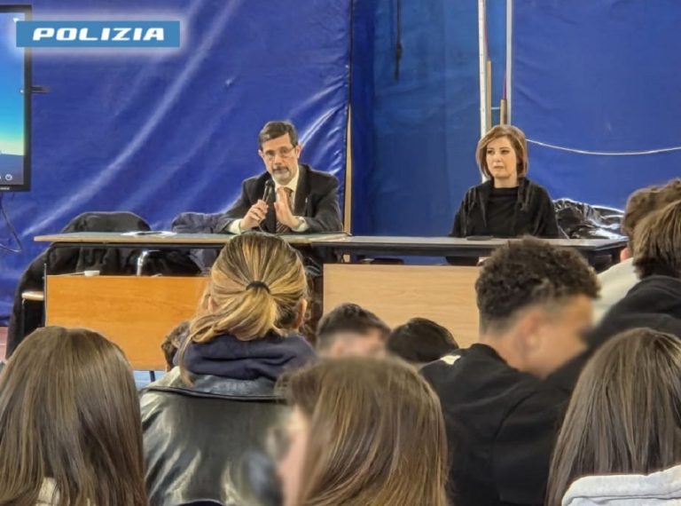 Il Questore di Rieti, Pasquale Fiocco, ospite dello Jucci per parlare di Legalità