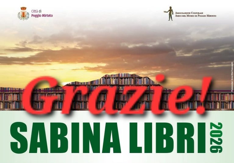 Lettera aperta di ringraziamento degli organizzatori di “Sabina Libri 2026”
