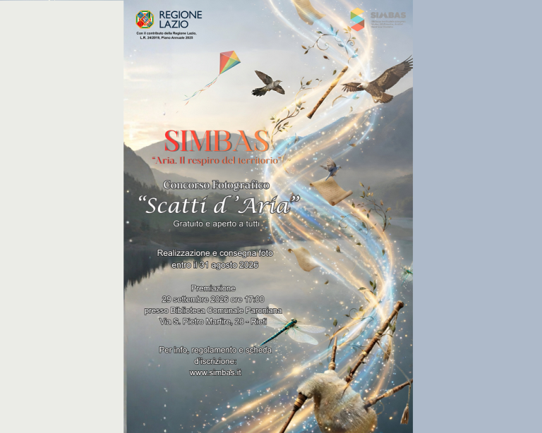 “Scatti d’Aria”, SIMBAS lancia il nuovo contest fotografico dedicato all’elemento invisibile