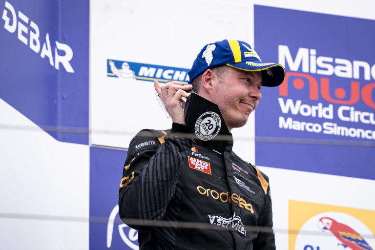 Fenici ritorna sul podio della Carrera Cup Italia a Misano