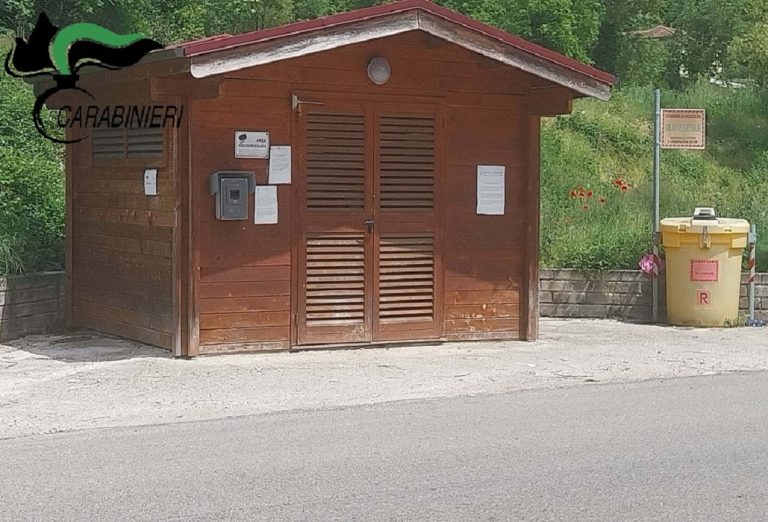 Labro, i Carabinieri Forestali sanzionano il conferimento errato di rifiuti