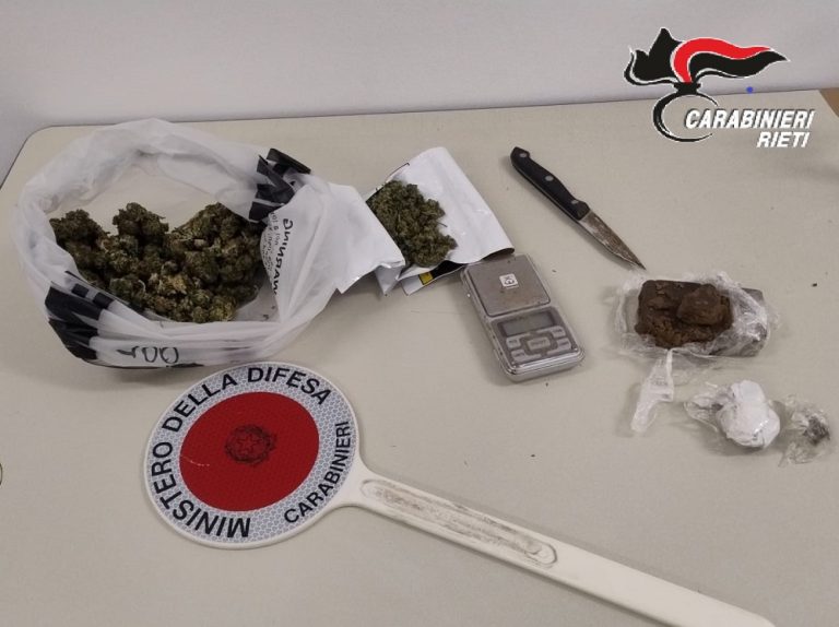 Arrestato 32enne per detenzione di droga ai fini dello spaccio