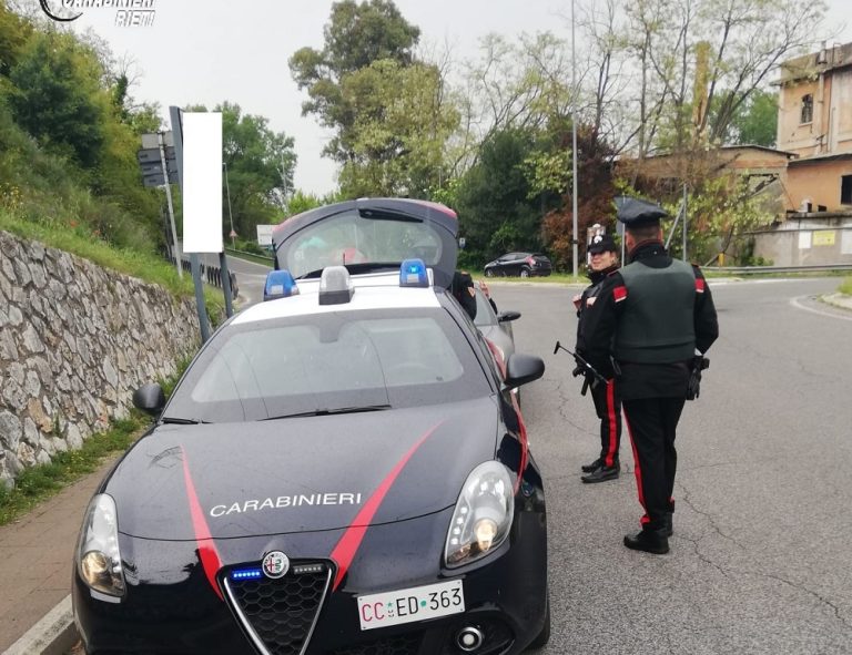36enne di Passo Corese evade più volte dai domiciliari: arrestato e trasferito in carcere