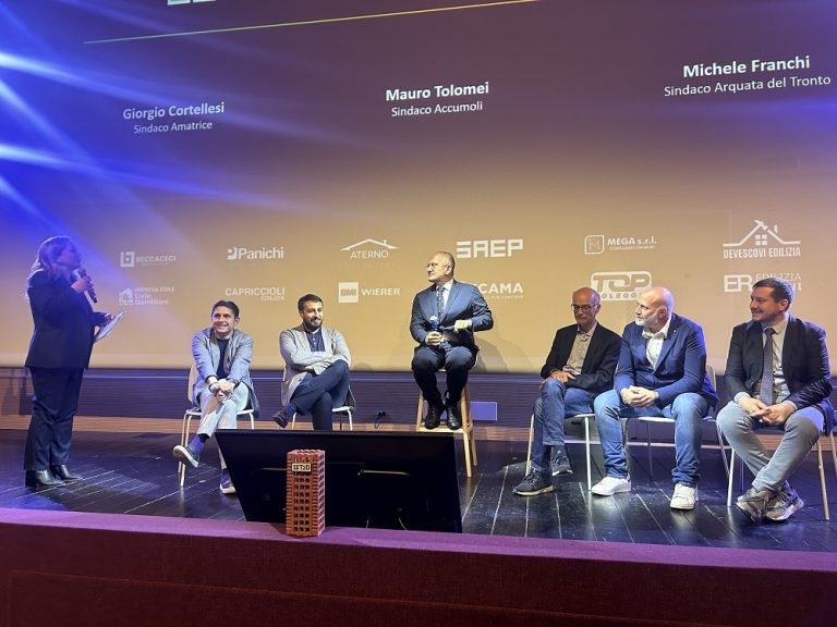 “Un mattone per Amatrice”, istituzioni e imprese insieme per la ricostruzione che guarda al futuro