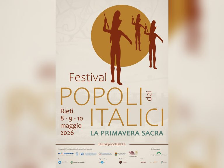 Rieti, l’8 maggio l’inaugurazione del Festival dei Popoli Italici