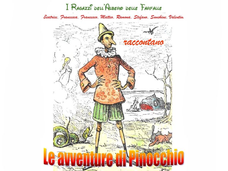 I ragazzi de “L’Albero delle Farfalle” raccontano le “Avventure di Pinocchio”