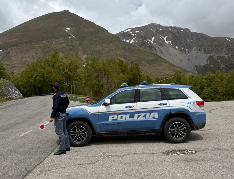 Arrestato per evasione dalla Polizia di Stato del Monte Terminillo