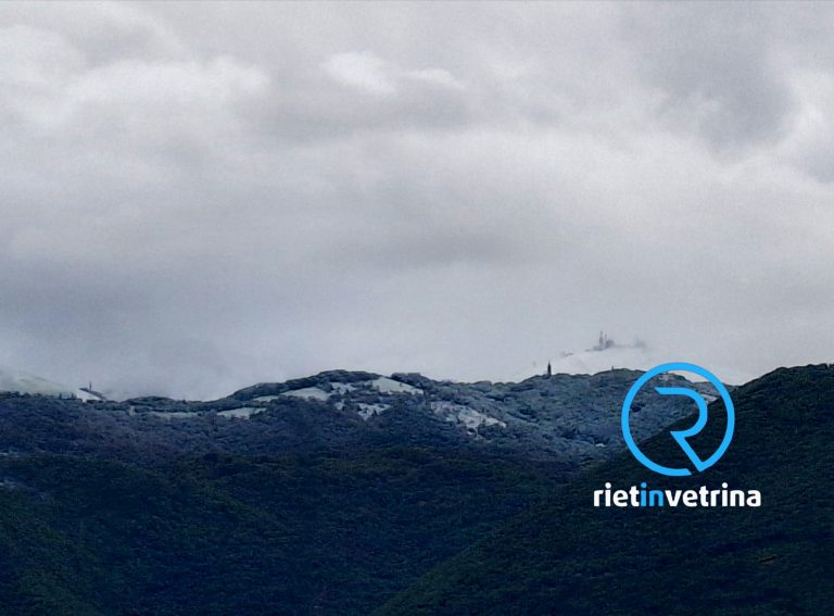 Coda dell’inverno e neve sul Terminillo al 16 maggio. 8°C in città