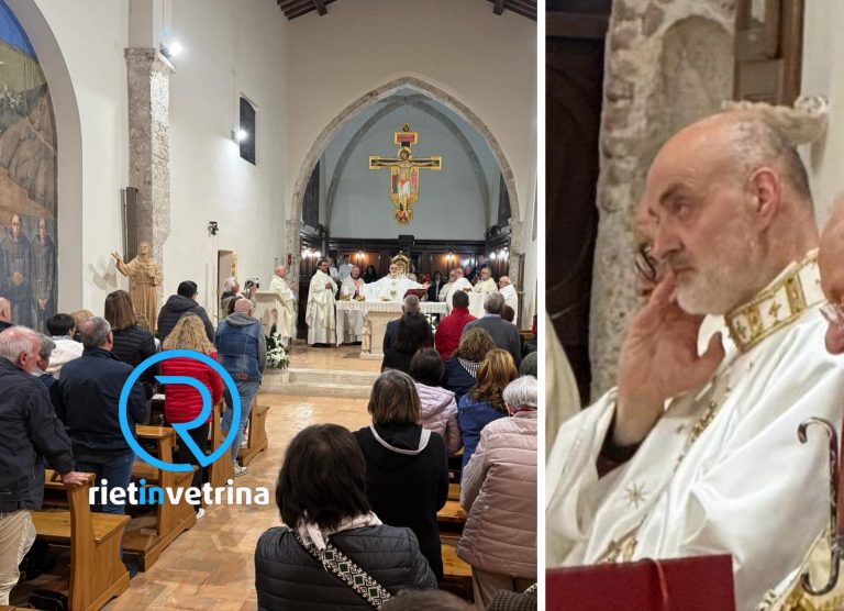 Poggio Bustone festeggia i 30 anni di sacerdozio di padre Renzo Cocchi