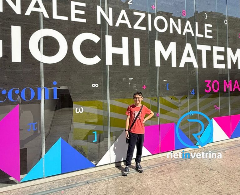 Il giovane reatino Domenico Cegna in finale ai Giochi Matematici di Milano 2026