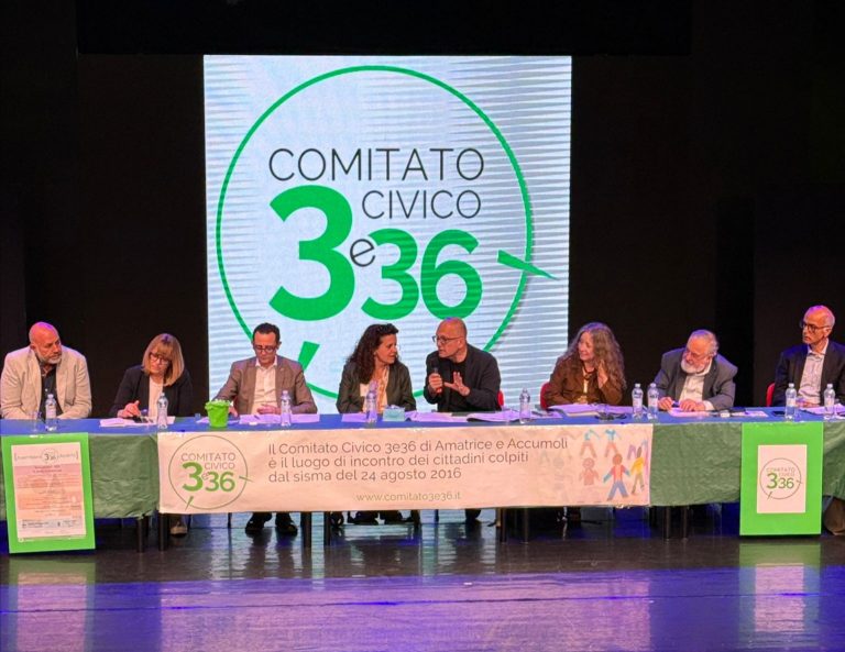 Terremoto 2016–2026: Il Comitato Civico 3e36 promuove l’Assemblea Aperta “RiAbitare le nostre case”
