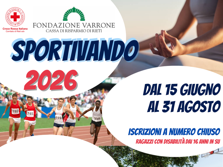 Con l’estate in arrivo torna il progetto Sportivando 2026