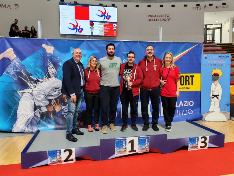 Judo Rieti festeggia a Roma il 3° Memorial Silvio Di Francia