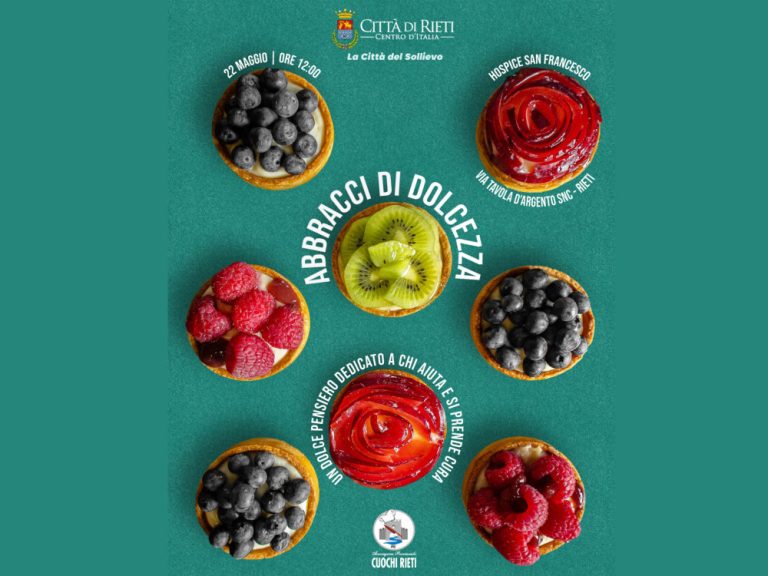 “Abbracci di dolcezze” all’Hospice San Francesco per il mese del Sollievo