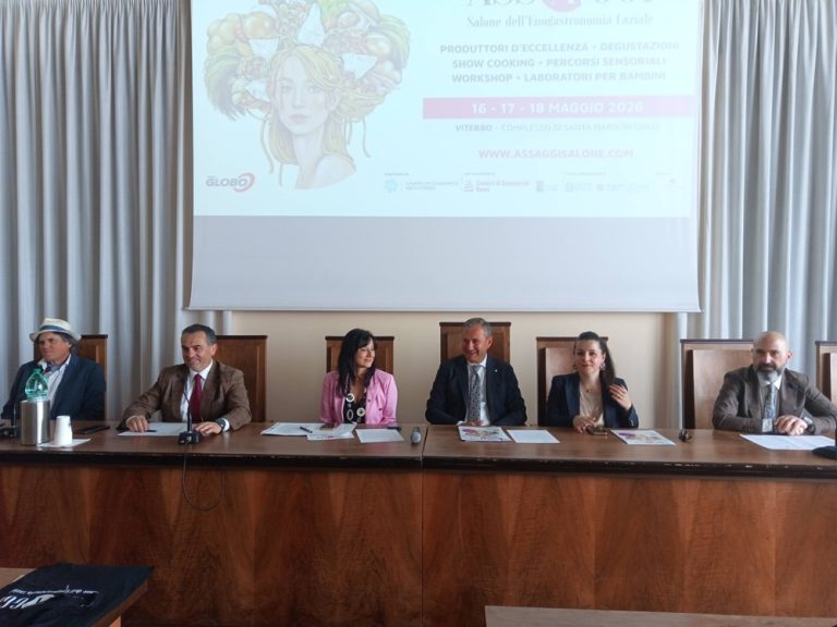 Presentato a Viterbo Assaggi 2026 Salone dell’Enogastronomia Laziale