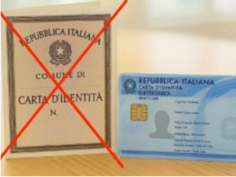 Carta d’Identità Elettronica: 30 e 31 maggio open day al Comune. Le carte d’identità cartacee cesseranno di essere valide