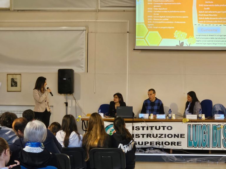Gli Istituti Tecnico e Professionale Agrario dell’IIS Luigi di Savoia  e l’Alberghiero di Rieti in gemellaggio per la seconda edizione della Giornata Mondiale delle Api