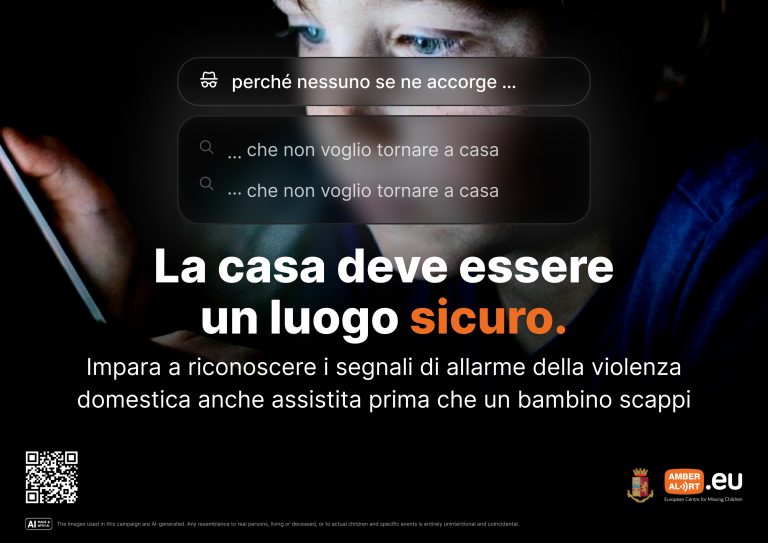 25 Maggio: “Giornata Internazionale dei Minori Scomparsi”. Campagna di informazione della Polizia di Stato