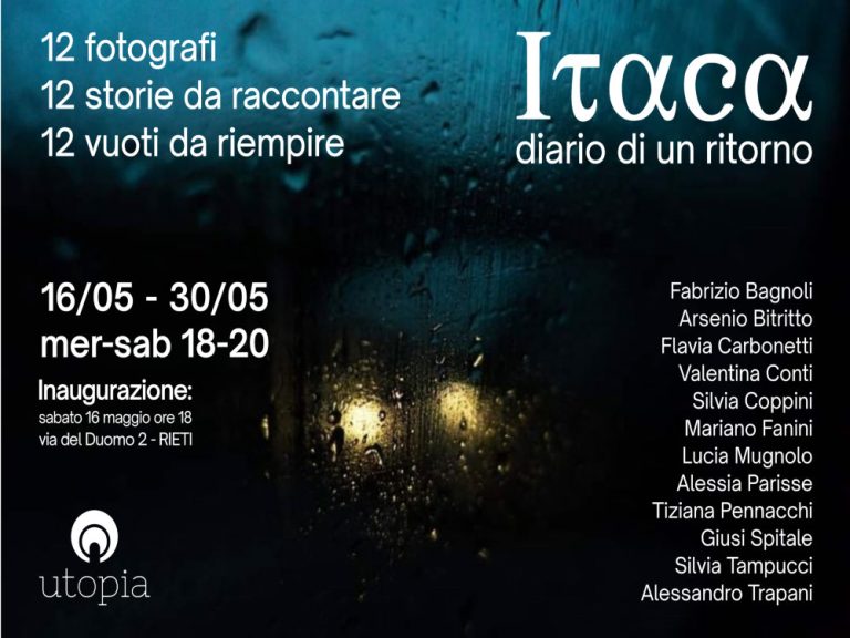 “Itaca, diario di un ritorno” mostra fotografica collettiva