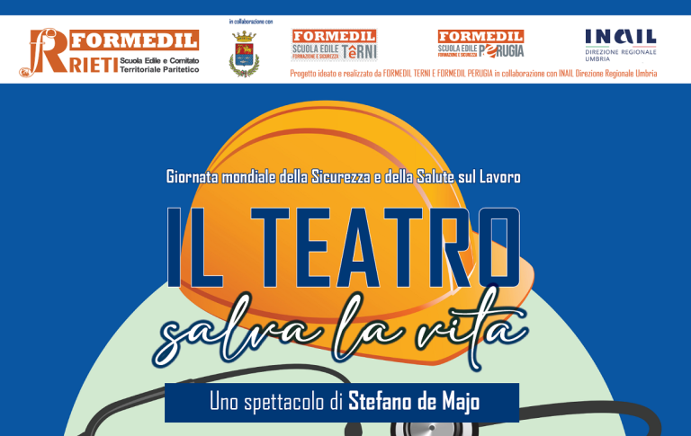 “Il teatro salva la vita”, al Vespasiano di Rieti