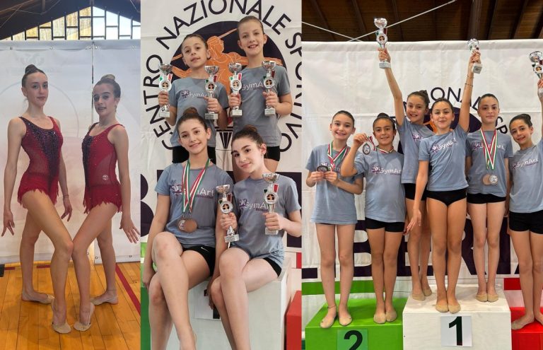 Concluso con il pieno di medaglie anche il campionato Elite Libertas ad Atri per le ginnaste Gym Art