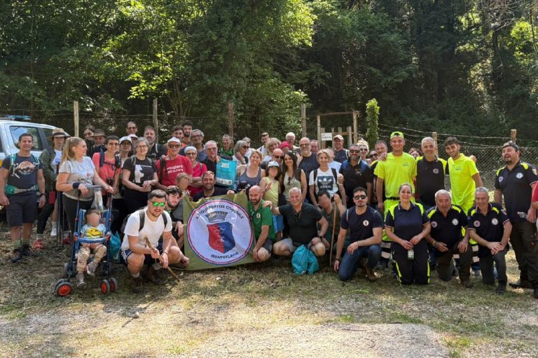 Operatori APS “Ciceroni” durante la visita alle Sorgenti Peschiera Le Capore