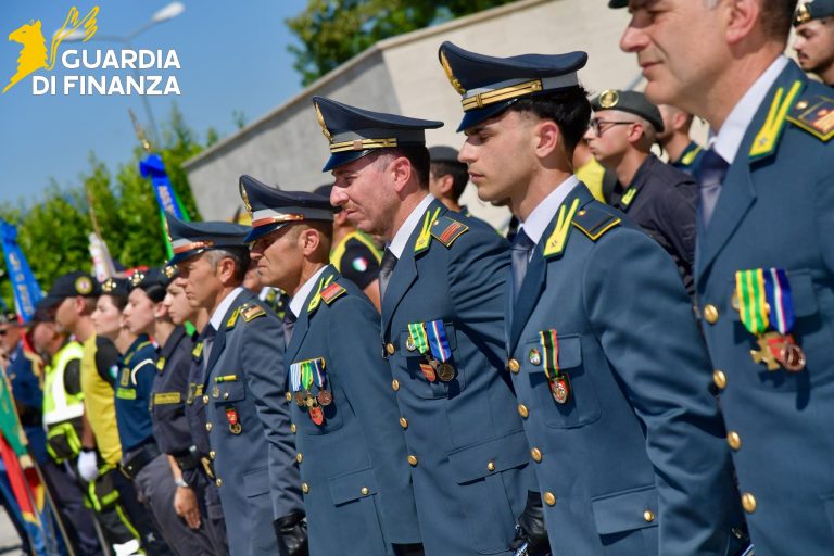 La Guardia di Finanza di Rieti ha festeggiato i 252 anni dalla fondazione