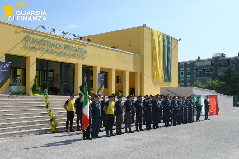 La Guardia di Finanza di Rieti festeggia i 252 anni dalla fondazione