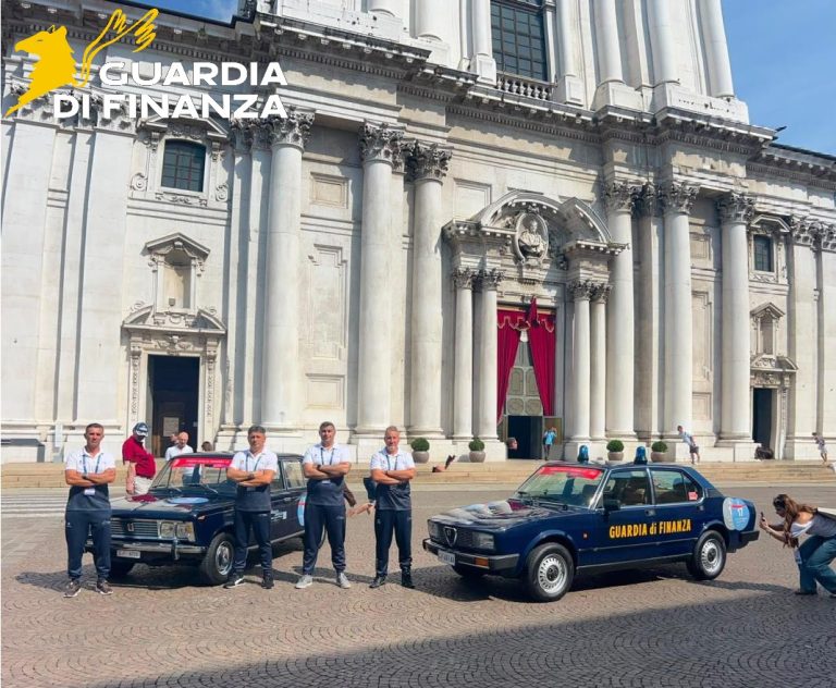 La Guardia di Finanza di Rieti alla 44ª Mille Miglia – LE FOTO