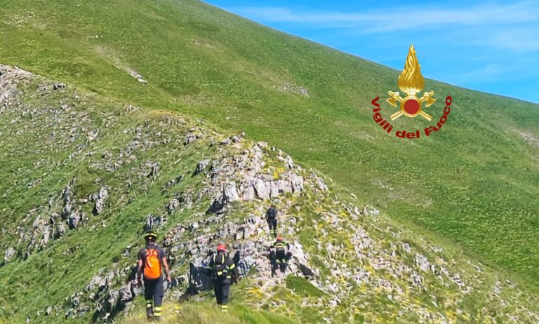 Monte Elefante, Vigili del Fuoco soccorrono escursionista