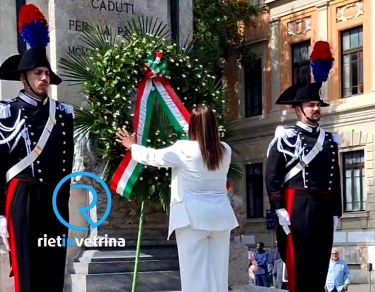 Commemorazione caduti del 2 giugno – LE FOTO