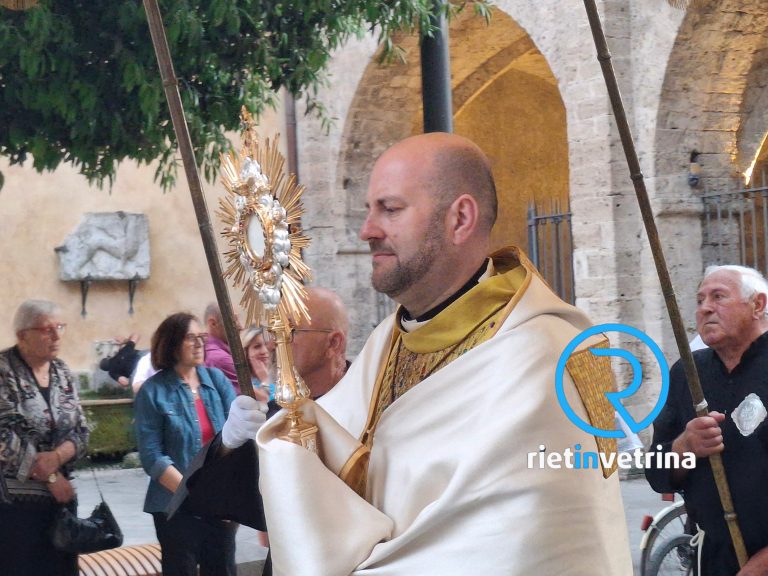 LE FOTO della Processione del Corpus Domini nel centro di Rieti