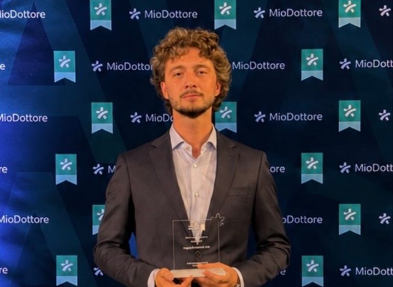 Il reatino Emanuele Ruggeri vince i MioDottore Awards 2026