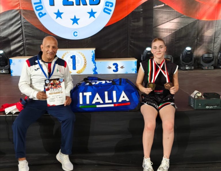 Kickboxing, l’atleta reatina Valeria D’Angeli conquista un Oro e un Bronzo alla coppa internazionale in Polonia