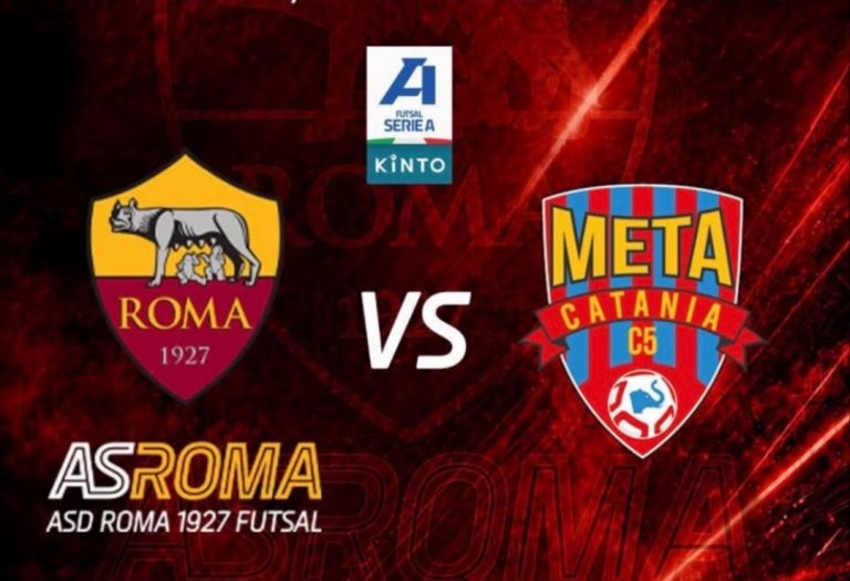 Serie A Futsal, il PalaMalfatti ospita la semifinale Scudetto tra Roma 1927 e Meta Catania