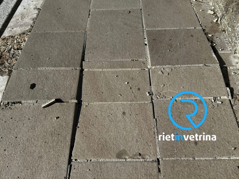 SEI TU IL REPORTER – “In via degli Olivi già rotti i nuovi marciapiedi”