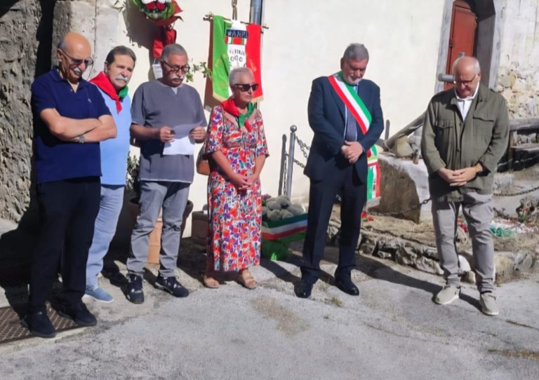 ANPI Rieti ha ricordato a Capradosso la partigiana Cleonice Tomassetti