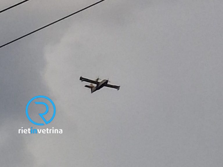 Incendio Fara in Sabina, traffico deviato verso Borgo Quinzio