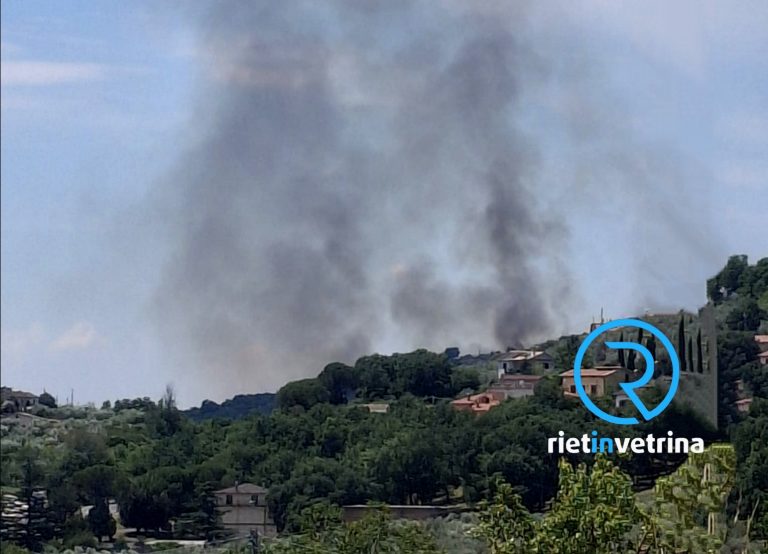 L’incendio di Fara in Sabina si dirige verso Nerola ed una porzione di montagna di Poggio Nativo