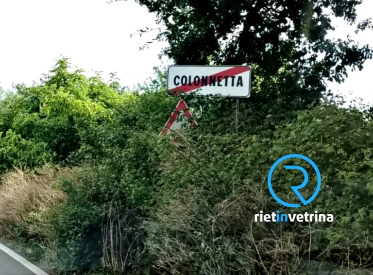 SEI TU IL REPORTER di Rietinvetrina – “A Colonnetta di Montopoli erba alta e cartelli non visibili”