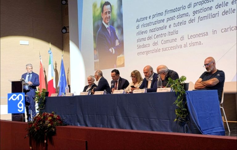 Emozioni e grande partecipazione al convegno del Collegio dei Geometri di Rieti: “AMATRICE …il paese non c’è più…” – TUTTE LE FOTO